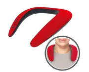 Neckband Bluetooth Speaker, Wireless Bluetooth Speaker, Portable Speaker For Outdoor Home Sport-Red