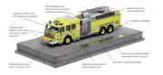 NEW Fire Replicas Chicago Fire Department O’Hare International Airport Engine 10