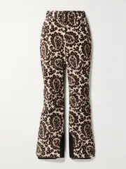[FENDI] FENDI - Printed Velvet Bootcut Ski Pants - Beige - IT44 IT 44 Neutrals