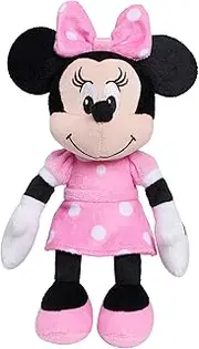 Disney Junior Mickey Mouse Bean Plush Minnie Mouse Stuffed Animal, Kids Toys for Ages 2 Up by Just Play