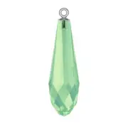 Pure drop pendant 6531 Swarovski® chrysolite opal 294 with classic rhodium