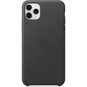 Apple iPhone 11 Pro Max Leather Case Black Brand New
