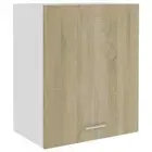 NNEVL Hanging Cabinet Sonoma Oak 50x31x60 cm Chipboard