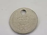 Spark Plug Gap Gauge Coin Measurement Tool Feeler handly size about a 20c round
