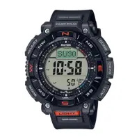 在飛比找momo購物網優惠-【CASIO 卡西歐】PRO TREK 戶外運動登山錶 太陽