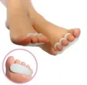 4 Pack Soft Gel Crests Splints Treatment Hammer Toe Straightener and Corrector