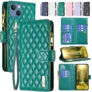 For Nokia G42 G22 G21 G11 Magnetic Leather Zipper Wallet Purse Card Case Cover