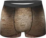 [YANYU] Lights hit the brick wall Print Stylish Men Briefs Breathable Stretch Lightweight Comfortable for All Day Wear