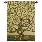 35x48 STOCLET FRIEZE Tree of Life Gustav Klimt Art Tapestry Wall Hanging