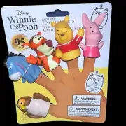 Disney Winnie the Pooh Tigger Eeyore Piglet Owl Puppets Bath Toys Set 5 New