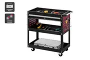 Certa 3-Tier Steel Tool Trolley