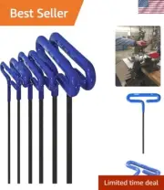 EKLIND 6-Piece Metric Hex Key Allen Wrench Set - Durable Alloy Steel