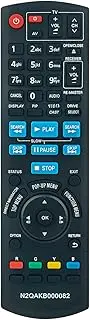 Allimity N2QAKB000082 Replacement Remote fit for Panasonic Blu-ray Disc Player DMP-BD85 DMP-BD65 DMP-BD45 DMPBD85 DMPBD65 DMPBD45