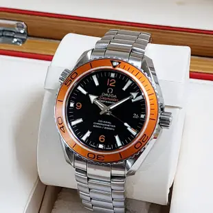 【個人藏錶】OMEGA 歐米茄 經典 橘海馬 8500機芯 42mm 全套台南二手錶