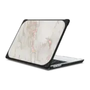 MacBook Air 13-inch (M2 - M4) Bounce Case Rose Gold Marble 2 by Nature Magick