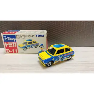 TOMICA D-11 唐老鴨 SUBARU R2 迪士尼 TOMY