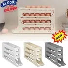 Refrigerator Egg Storage Box Kitchen Large Capacity Rolling Egg Storage Box ES