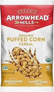 Arrowhead Mills Cereal, Puffed Corn, 6 oz.