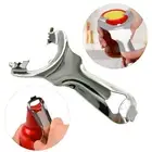 Effortless Bottle Cap Remover Various Lids Canning Jar Opener Stainless Steel