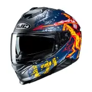 i71 Taurus Grey Red Blue Yellow Full Face Helmet