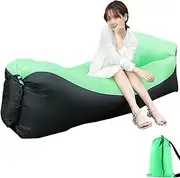 Lesunbak Inflatable Lounger Air Sofa, Portable Air Couch, Waterproof Air Sofa Couch with Travel Bag, Inflatable Air Couch for Travelling, Outdoor, Camping, Hiking, Beach Parties, Picnic