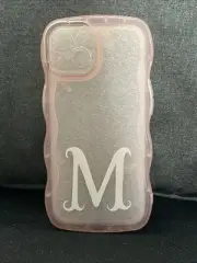 FREE SHIPPING Compatible with iPhone 13 6.0” Clear Case, Cute Solid Color Curly