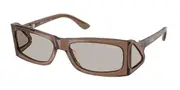 Prada PR B03S 16W5J2 Men's Sunglasses Brown Size 56