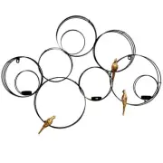 A&B Home HP42412 Banyan Birds Black Wall Accent