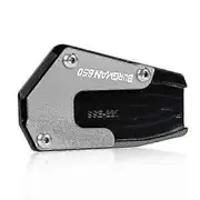 For SUZUKI BURGMAN 650 AN650 2013-2024 Motorcycle Accessories CNC Foot Side Stand Pad Plate Kickstand Enlarger Support Extension maxpower BURGMAN65...