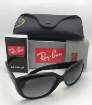 Polarized RAY-BAN Sunglasses JACKIE OHH RB 4101 601/T3 Black Frame w/ Grey Fade