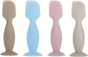 4 Pack Mini Baby Diaper Cream Spatula Applicator, Soft Silicone Baby Butt Paste