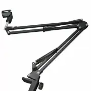 Mic Microphone Suspension Holder Boom Scissor Holder Mic Arm Stand for Streaming