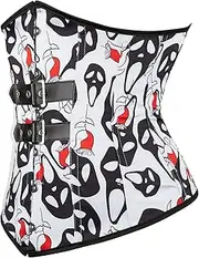 [Hengzhifeng] Steampunk Underbust Corset Halloween Bustier Top