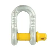 Pinnacle 6mm Galvanised D Shackle