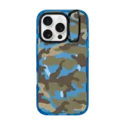 iPhone 16 Pro Impact Ring Stand Case MagSafe Compatible Camo Over - Olive