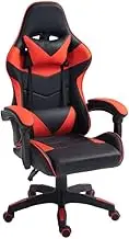 Ergolux Hyper Gaming Chair (Black/Red) - ELHYERGCBRA