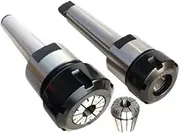AMGHCGTEEW Morse Taper Cone MT1 MT2 MT3 MT4 ER11 ER16 ER20 ER25 ER32 ER40 Collet Chuck Holders,CNC Machine Tools Holder Lathe clamp(MTB2-ER32)