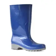 Bata Size 2 Navy / Grey Weatherguard Gumboots