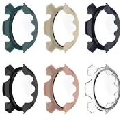 Watch Case Full Coverage Tempered Film Protective Cover for Garmin Forerunner955