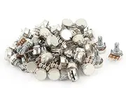 Aexit Top (Potentiometer) Adjustment Single Turn Knurled Shaft 3Pin Potentiometer 5K (83ry297qf643) Ohm 50pcs