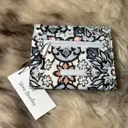 NWT Vera Bradley RFID Mini Tri-Fold Wallet - Lisbon Medallion Pattern