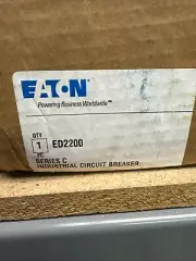 CUTLER HAMMER/EATON, ED2200, 200A, 240V, 2 POLE, CIRCUIT BREAKER New In Box