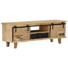 Tv Cabinet 120X30x40 Cm Solid Mango Wood maple wood TV Stands & Entertainment Un