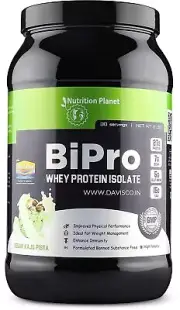 Nutrition Planet BiPro Whey Protein Isolate Choose Size & Flavour