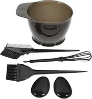 FOMIYES 5Pcs Hair Coloring Kit Durable Dyeing Tool Set for Home Salon Use Includes Hair Tinting Brush Mixing Bowl and Ear Covers No Mess Application for Easy DIY Hair Dyeing