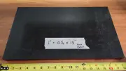 DELRIN (ACETAL) BLACK SHEET STOCK 1.00" X 10.25" X 18.00"