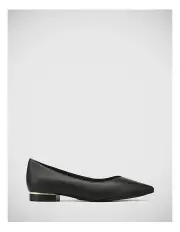 [Wittner] Monica Leather Flat in Black