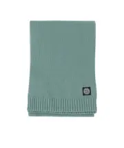 Logo blended scarf III Green