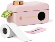 Label Maker Machine- D50 Mini Label Maker with Cutter Thermal Label Printer for