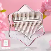 21 Keys Mini Finger Thumb Piano with Cloth Bag Tuning Hammer Birthday Gifts